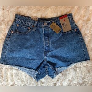 Levi's Classic Blue Jean Shorts